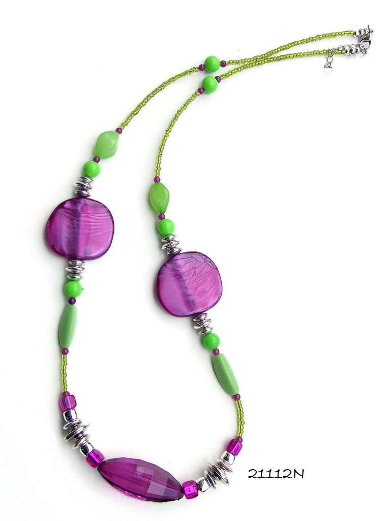 Lime on sale green necklace